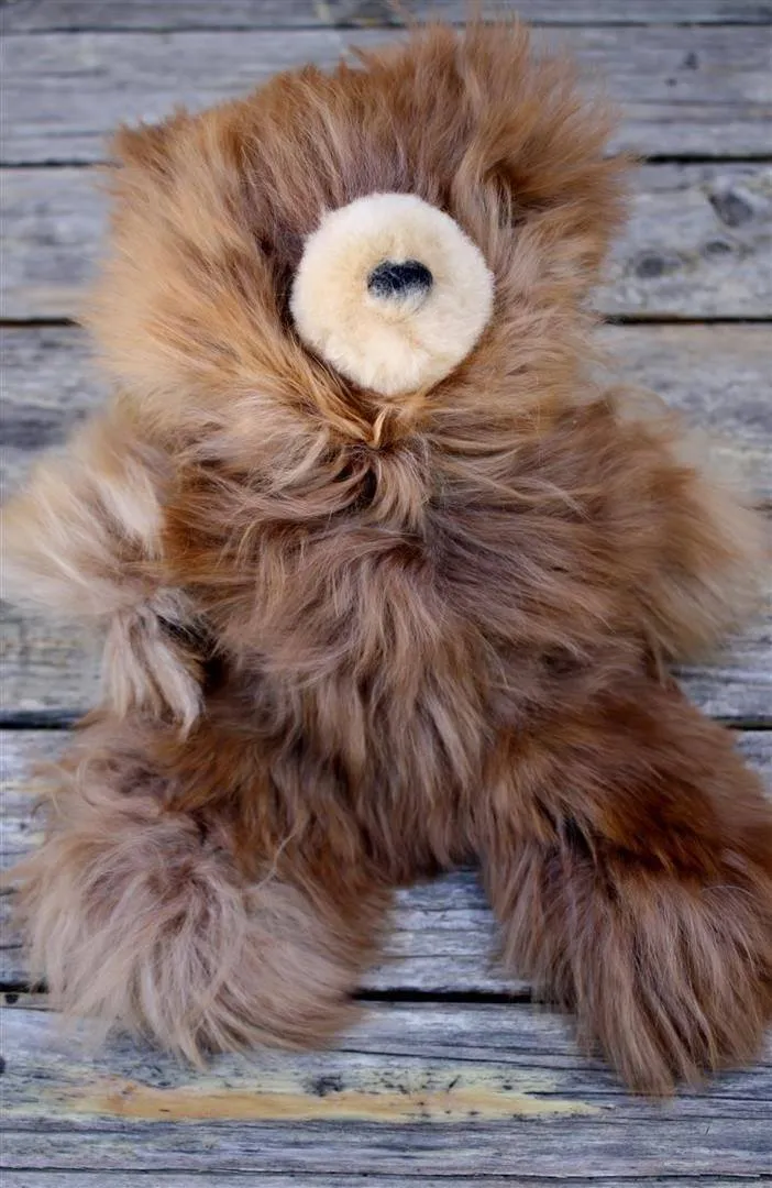 12" Suri Alpaca Teddy Bears