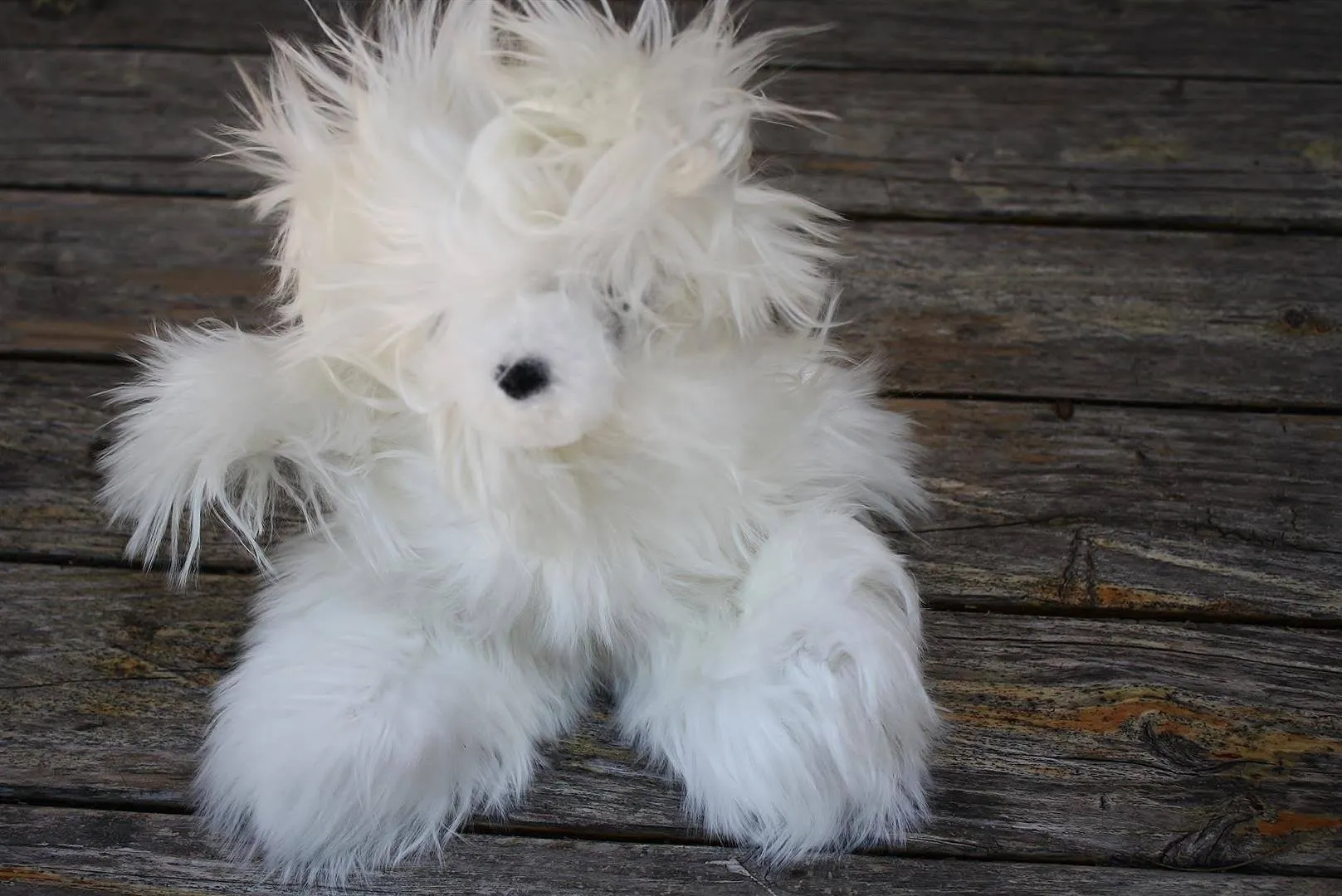 12" Suri Alpaca Teddy Bears