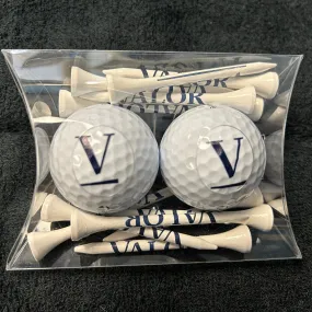 2 Golf Balls & Tees