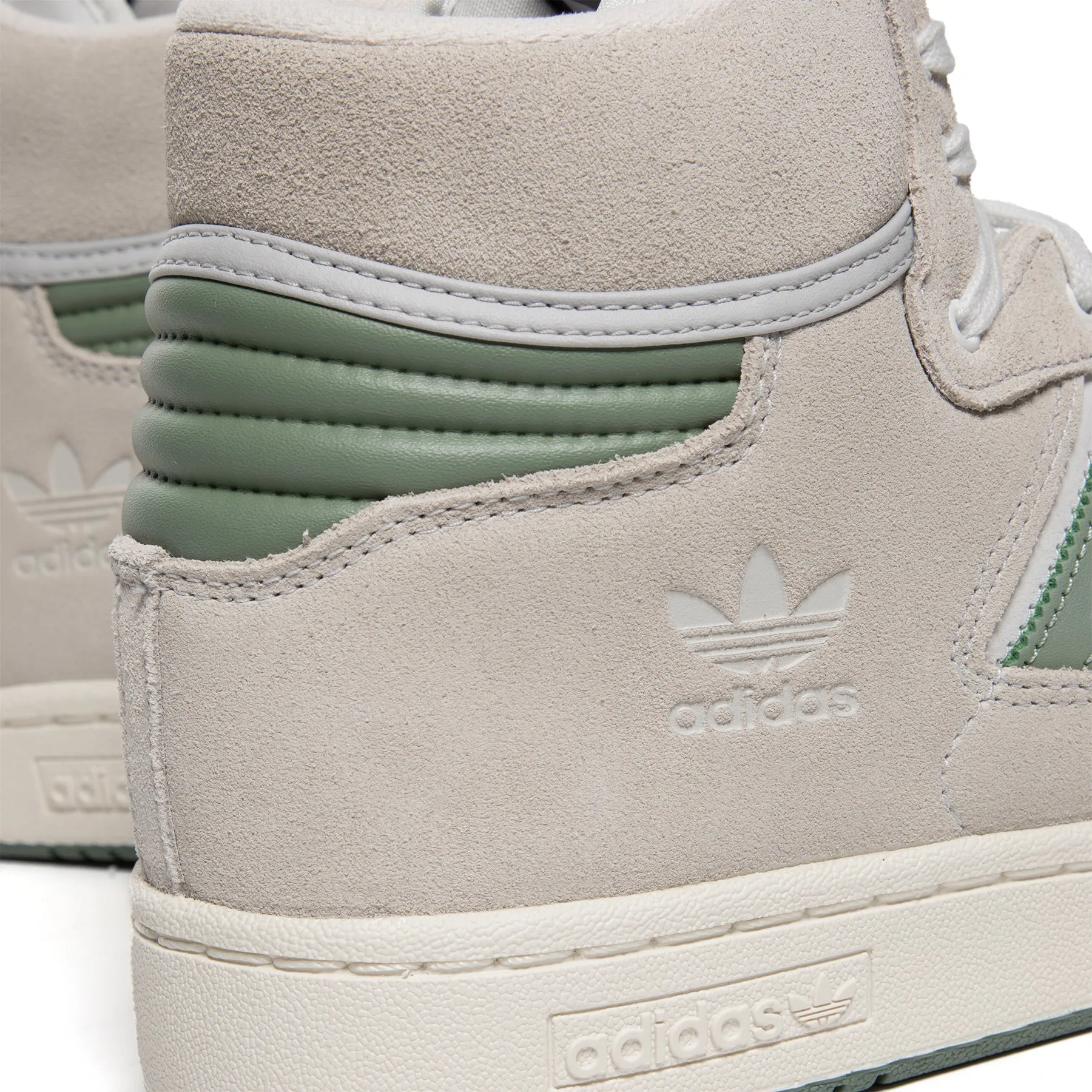 adidas Centennial 85 HI (Crystal White/Silver Green/Silver Green)