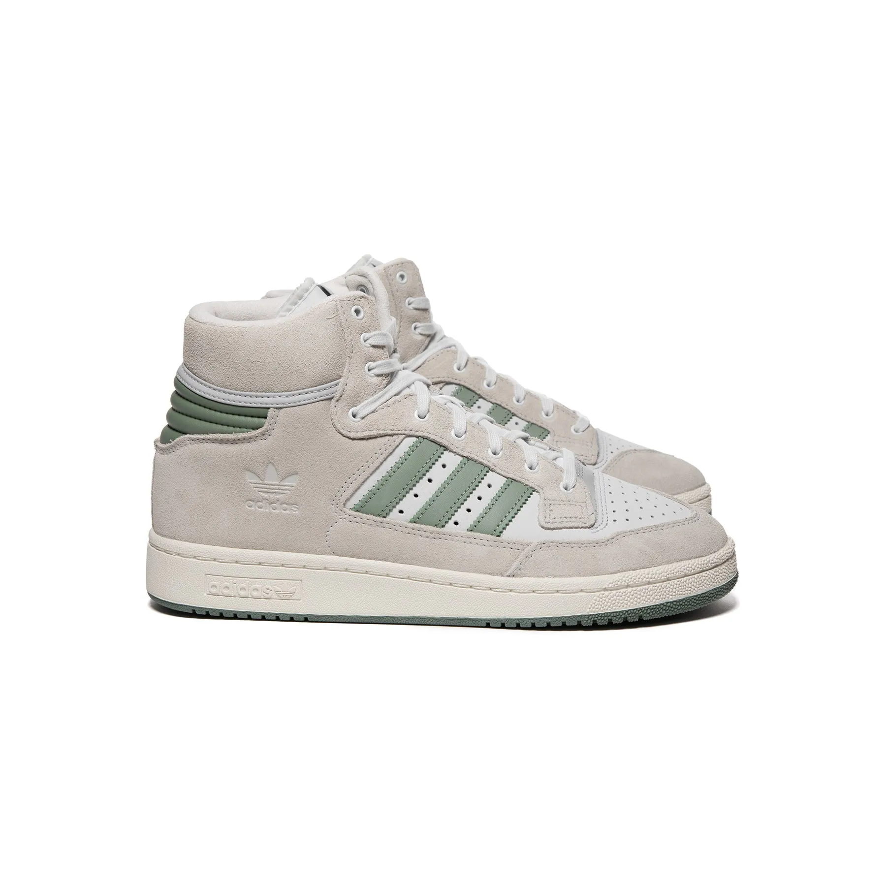 adidas Centennial 85 HI (Crystal White/Silver Green/Silver Green)