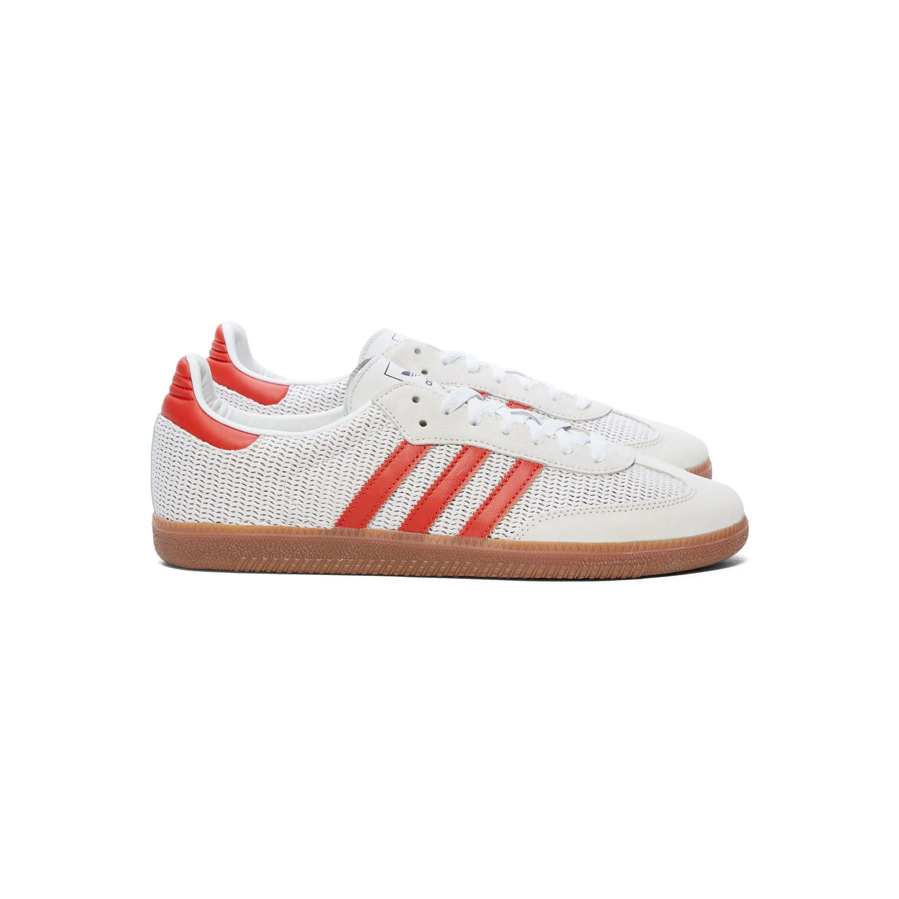 Adidas Samba OG (Crystal White/Preloved Red/Gum)