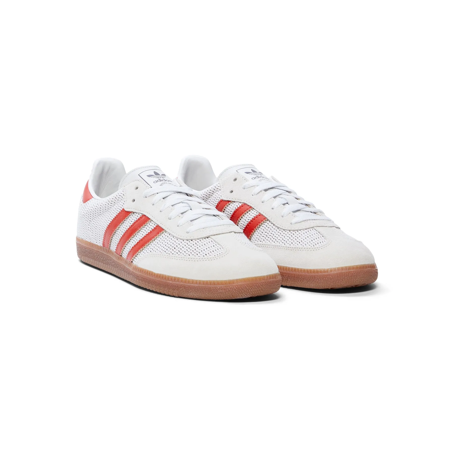 Adidas Samba OG (Crystal White/Preloved Red/Gum)