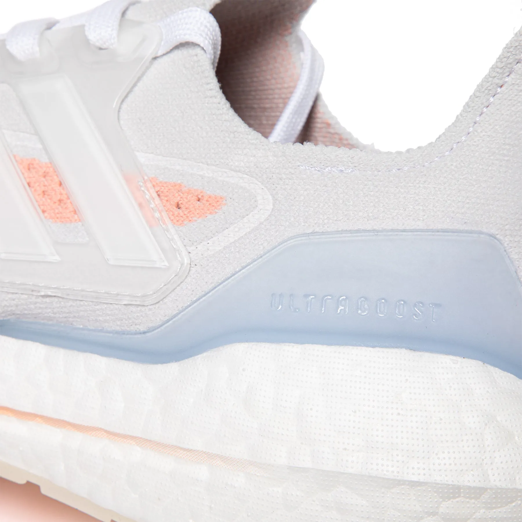 adidas Womens Ultraboost (Crystal White/Glow Pink)