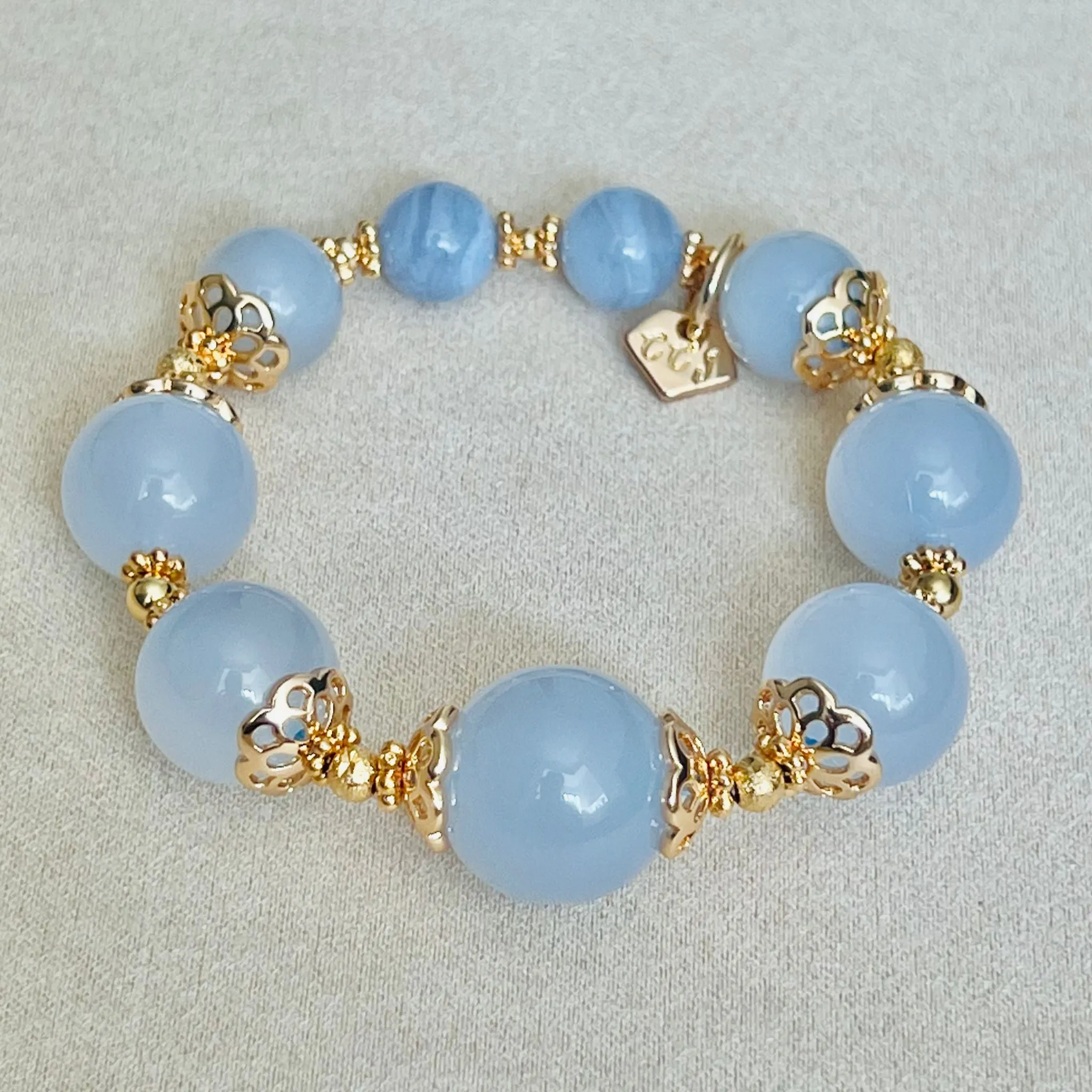 Blue Chalcedony Supreme Bracelet