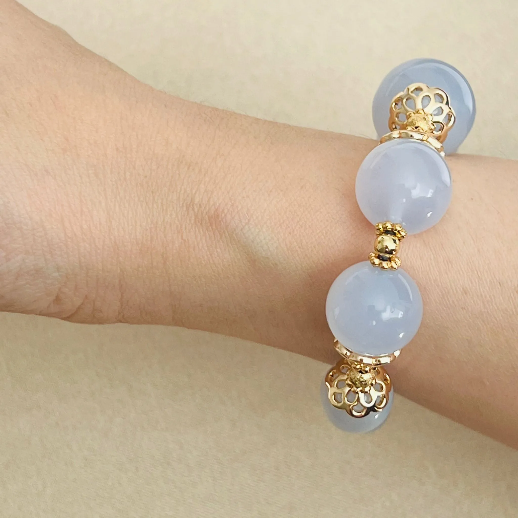 Blue Chalcedony Supreme Bracelet