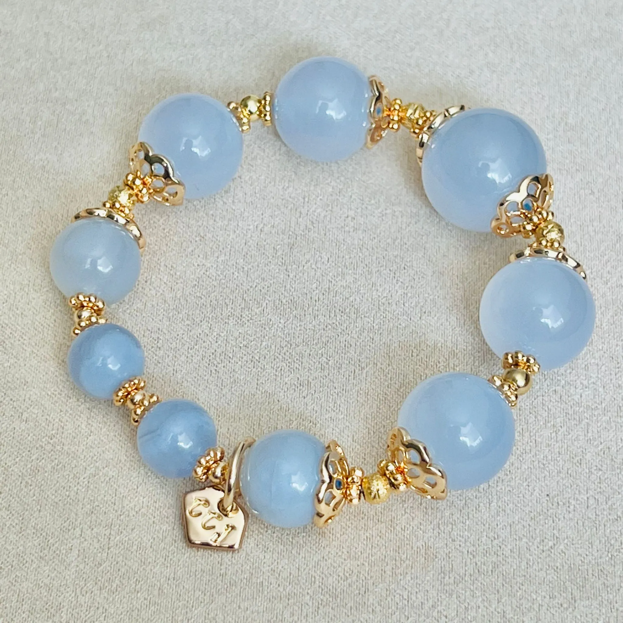 Blue Chalcedony Supreme Bracelet