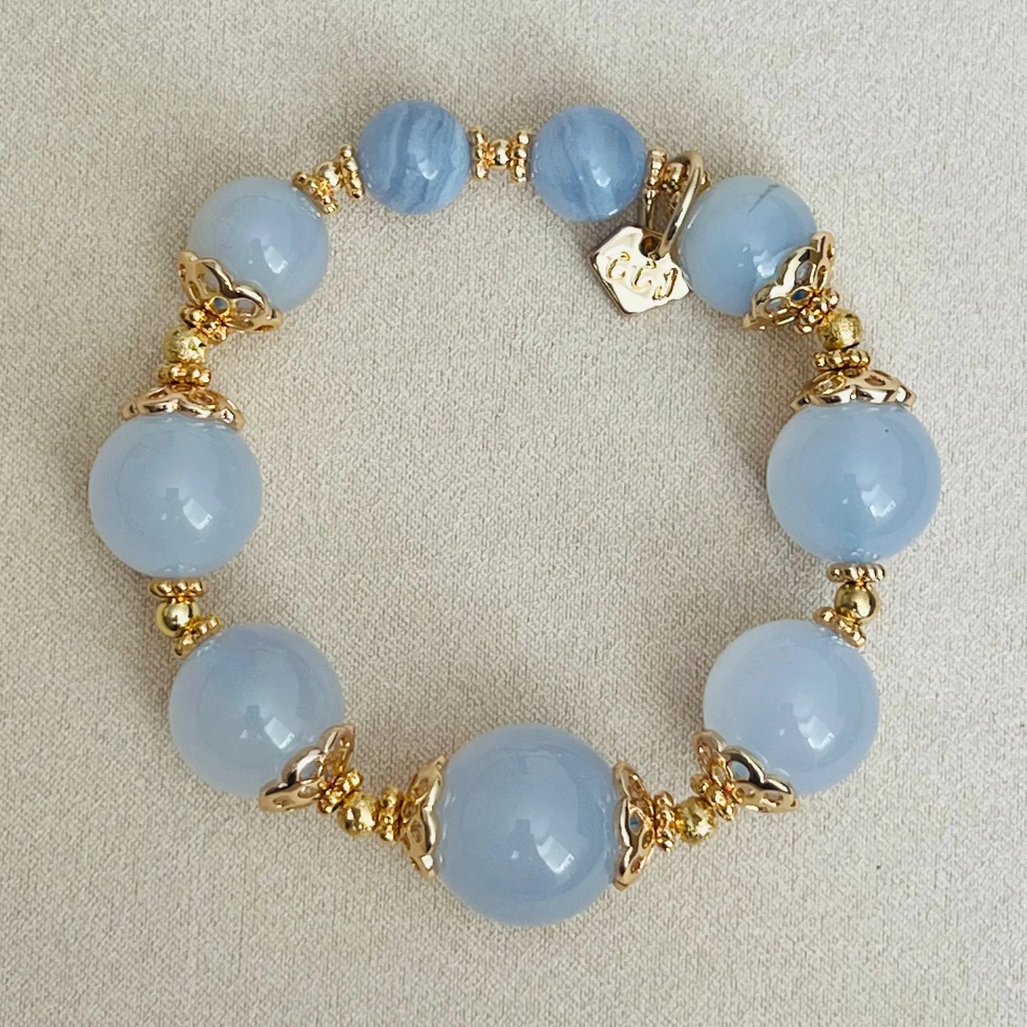 Blue Chalcedony Supreme Bracelet