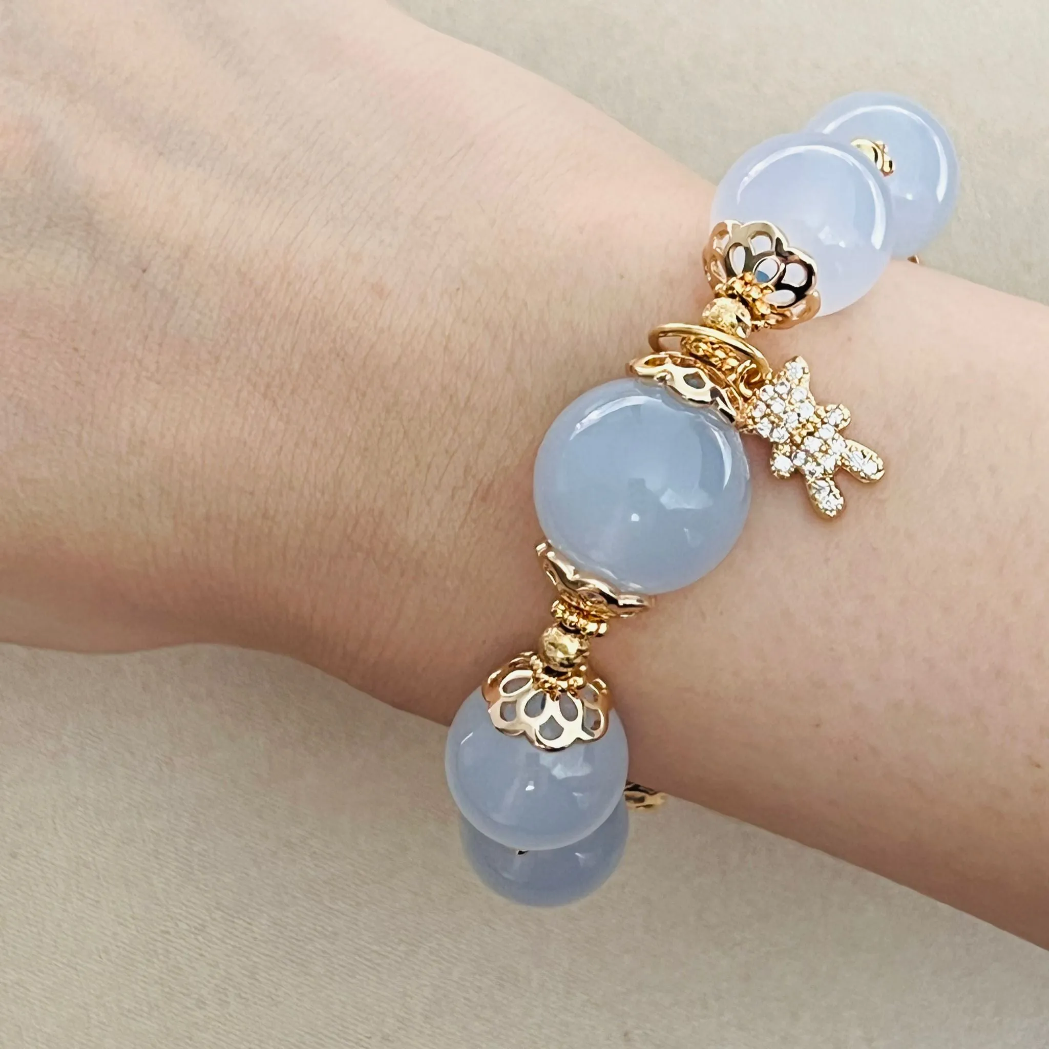 Blue Chalcedony Supreme Bracelet