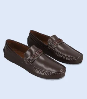 BM6701-COFFEE-Men Loafers