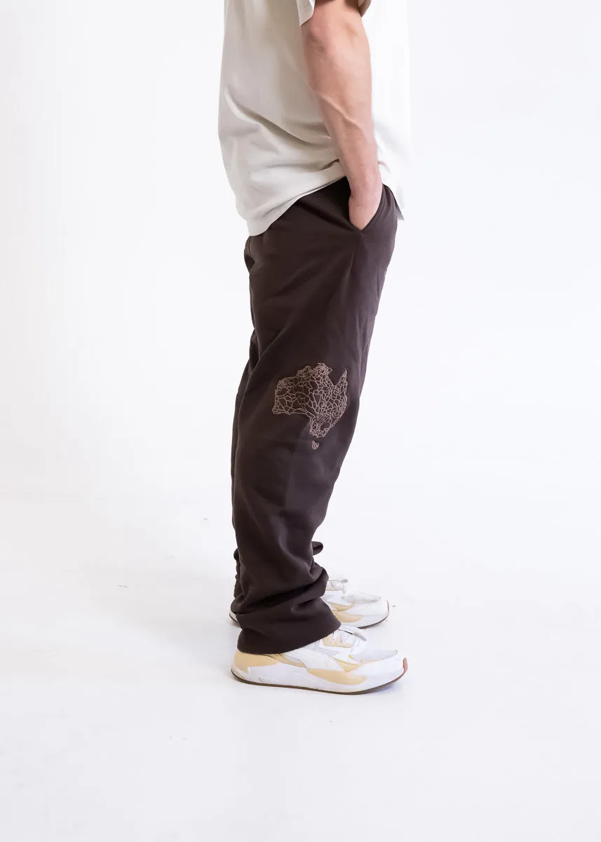 Brown Honour Country Track Pants