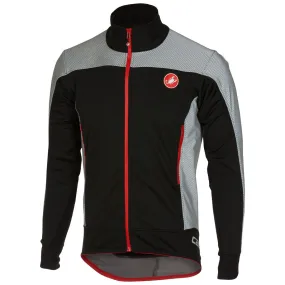 Castelli Mens Mortirolo Reflex Jacket - Black