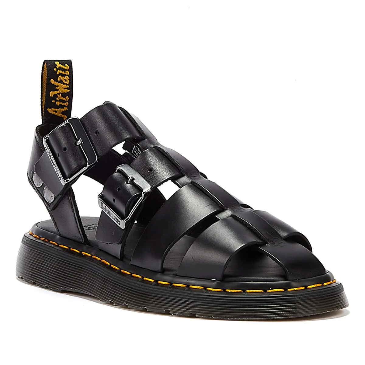 Dr. Martens Garin Shore Brando Black Sandals