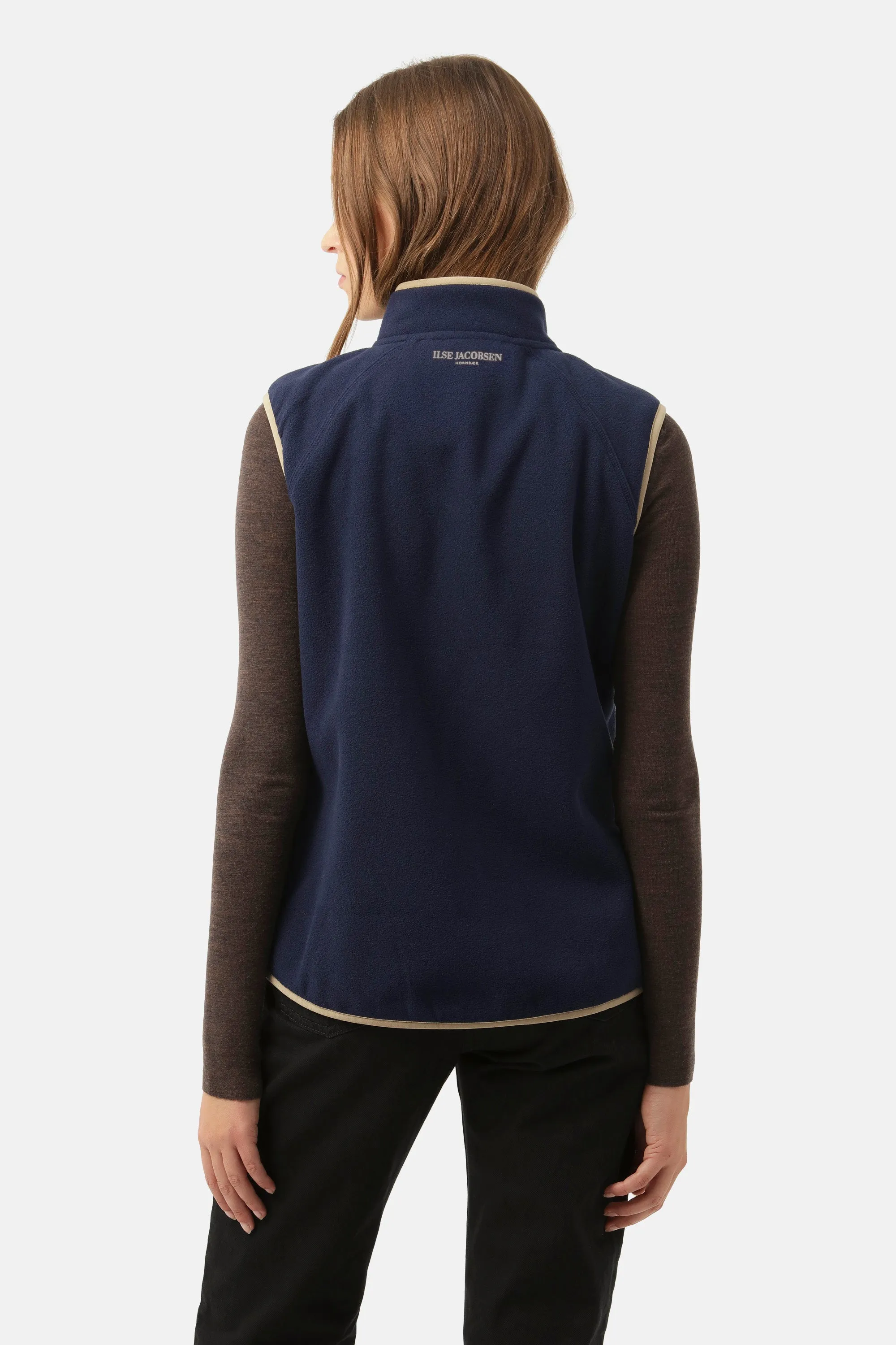 Fleece Vest - Navy