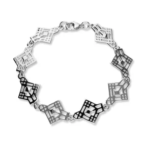 Frank Lloyd Wright Silver Bracelet BL224