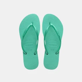 Havaianas Slim Women's Metallic Virtual Green