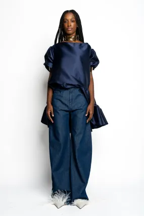 INDIGO BOYFRIEND TROUSERS