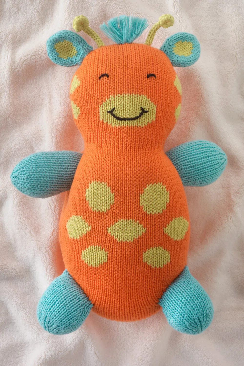 Jiffy the Giraffe - Organic Giraffe Stuffed Animal