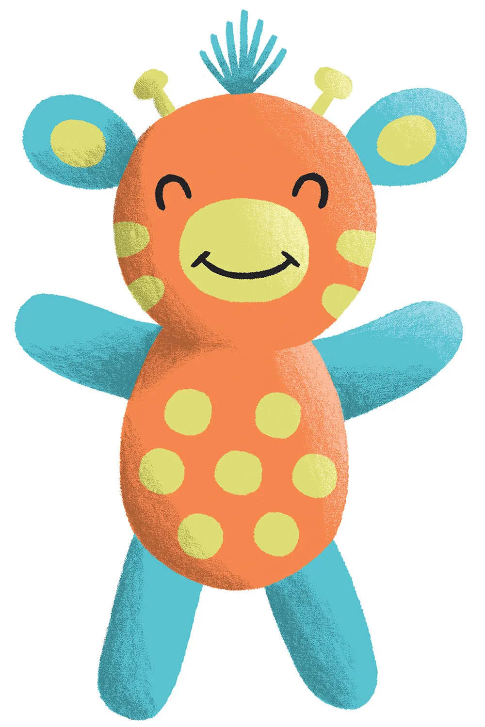 Jiffy the Giraffe - Organic Giraffe Stuffed Animal