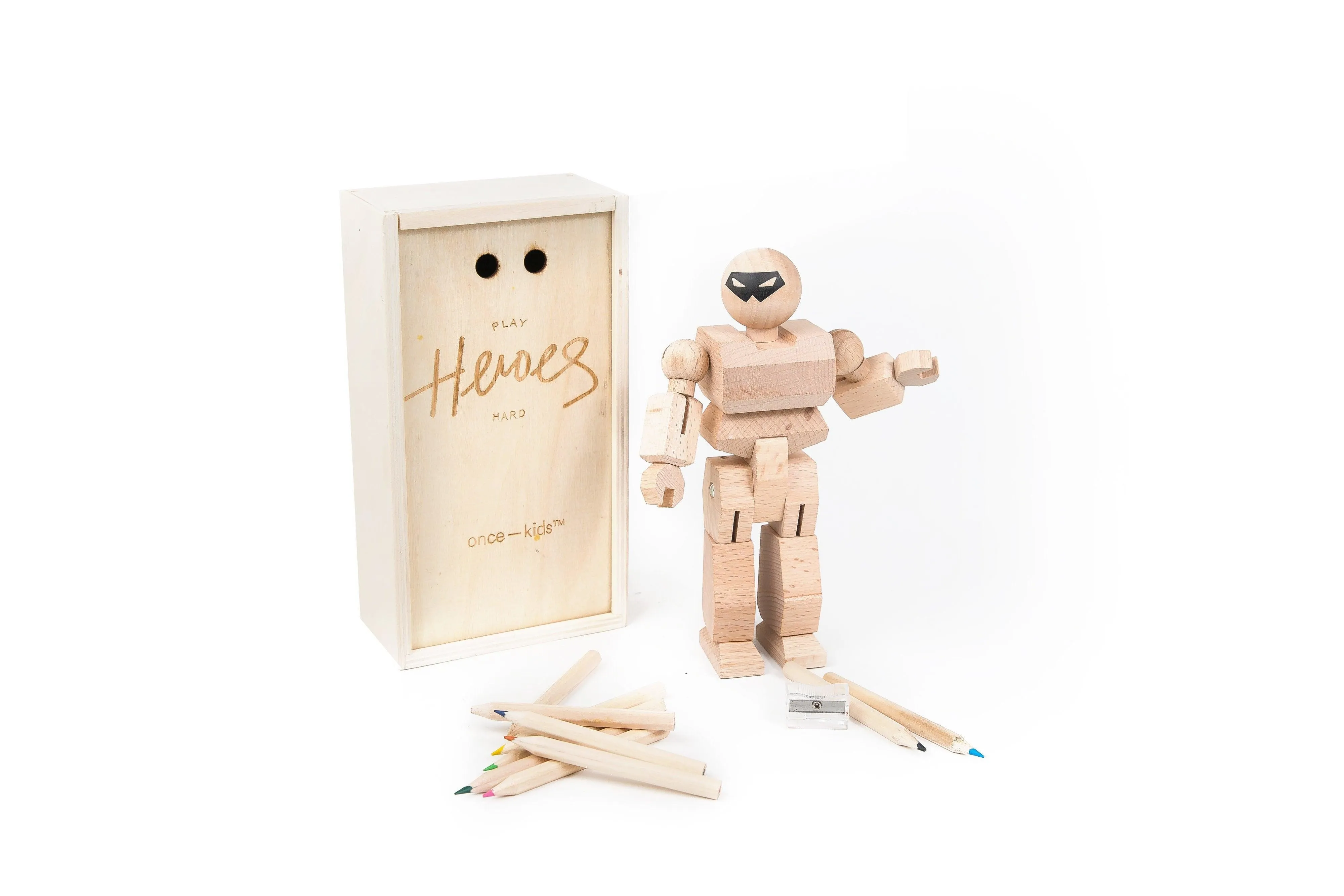 Make Your Own Wood Action Figure Color Kit