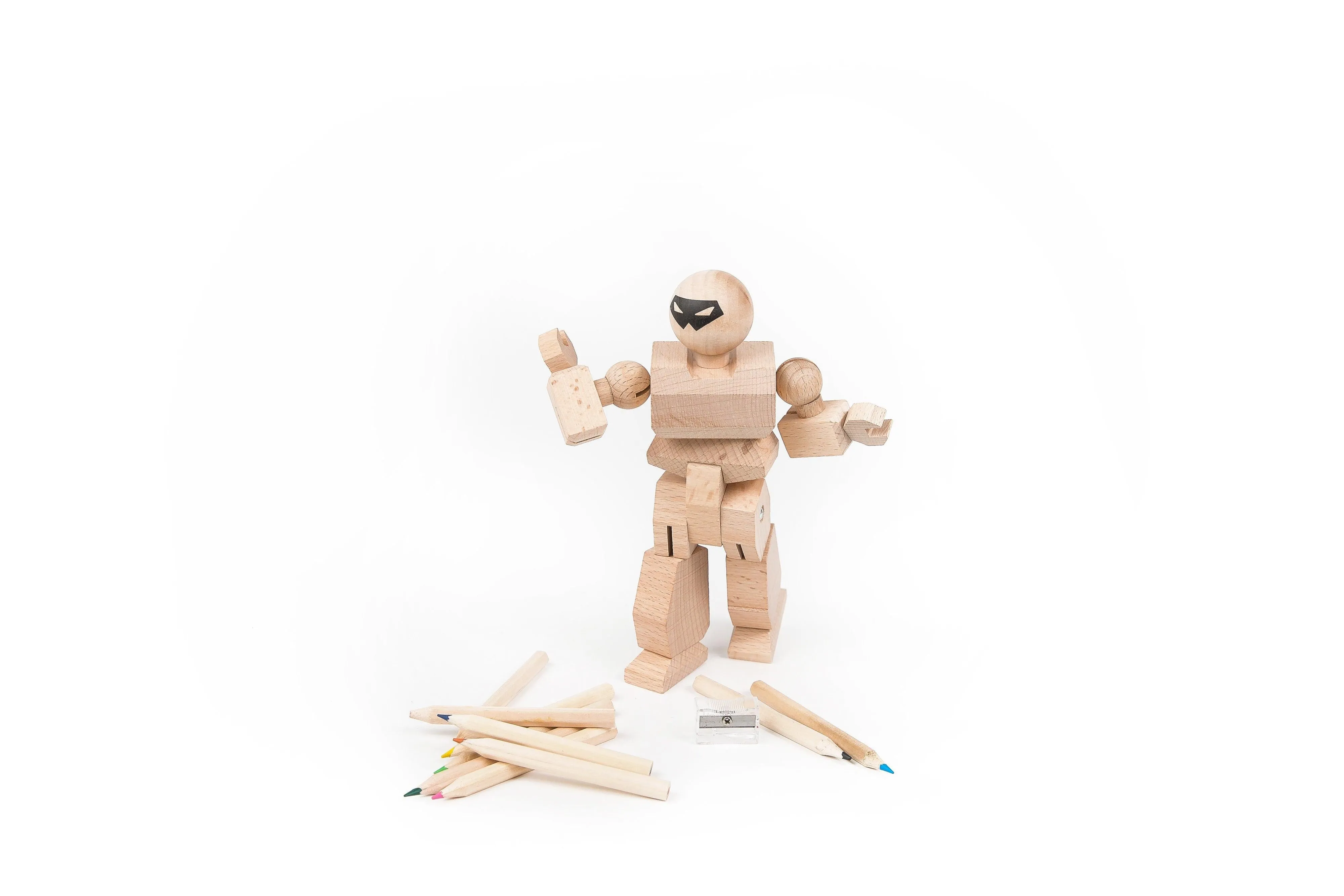 Make Your Own Wood Action Figure Color Kit