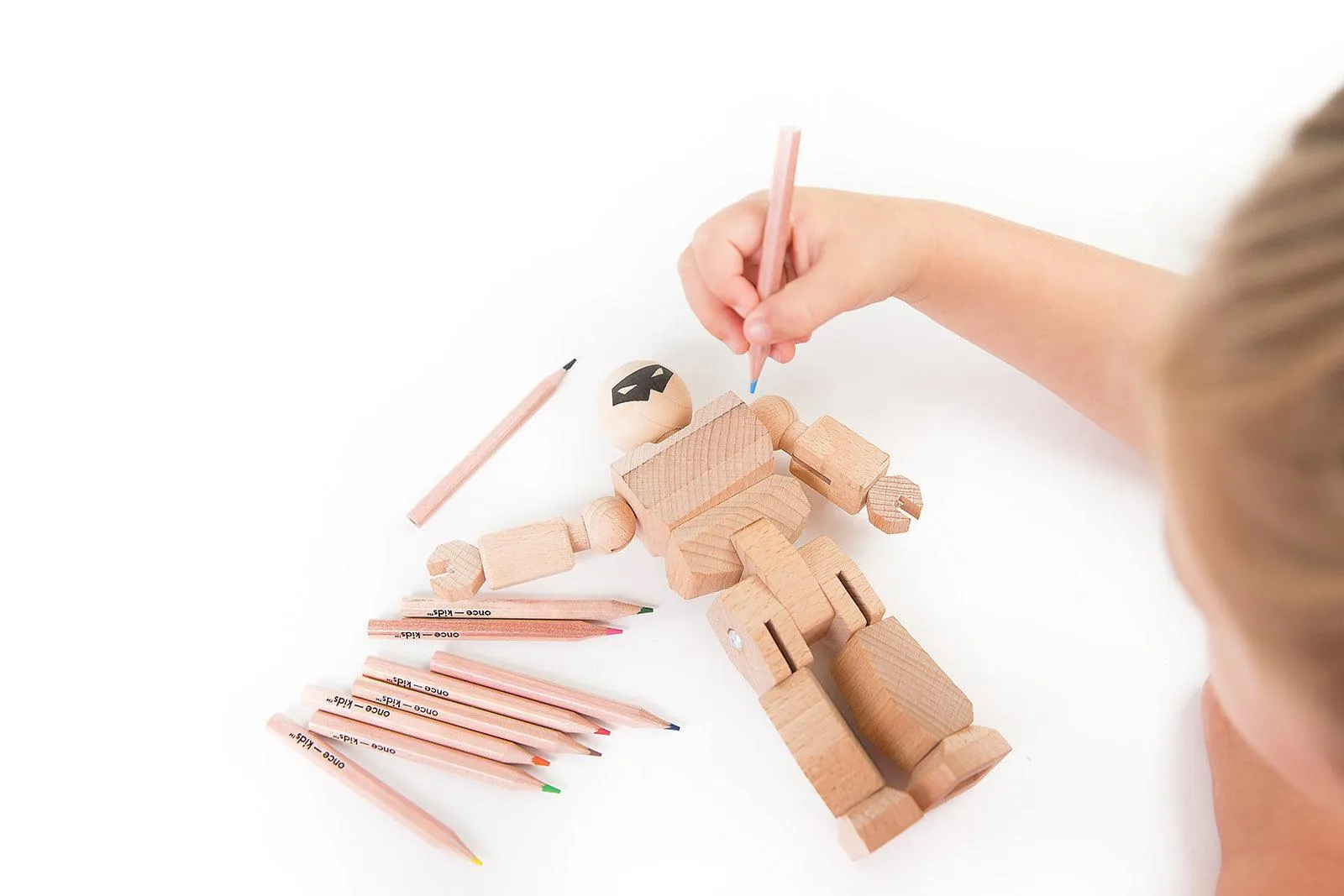 Make Your Own Wood Action Figure Color Kit