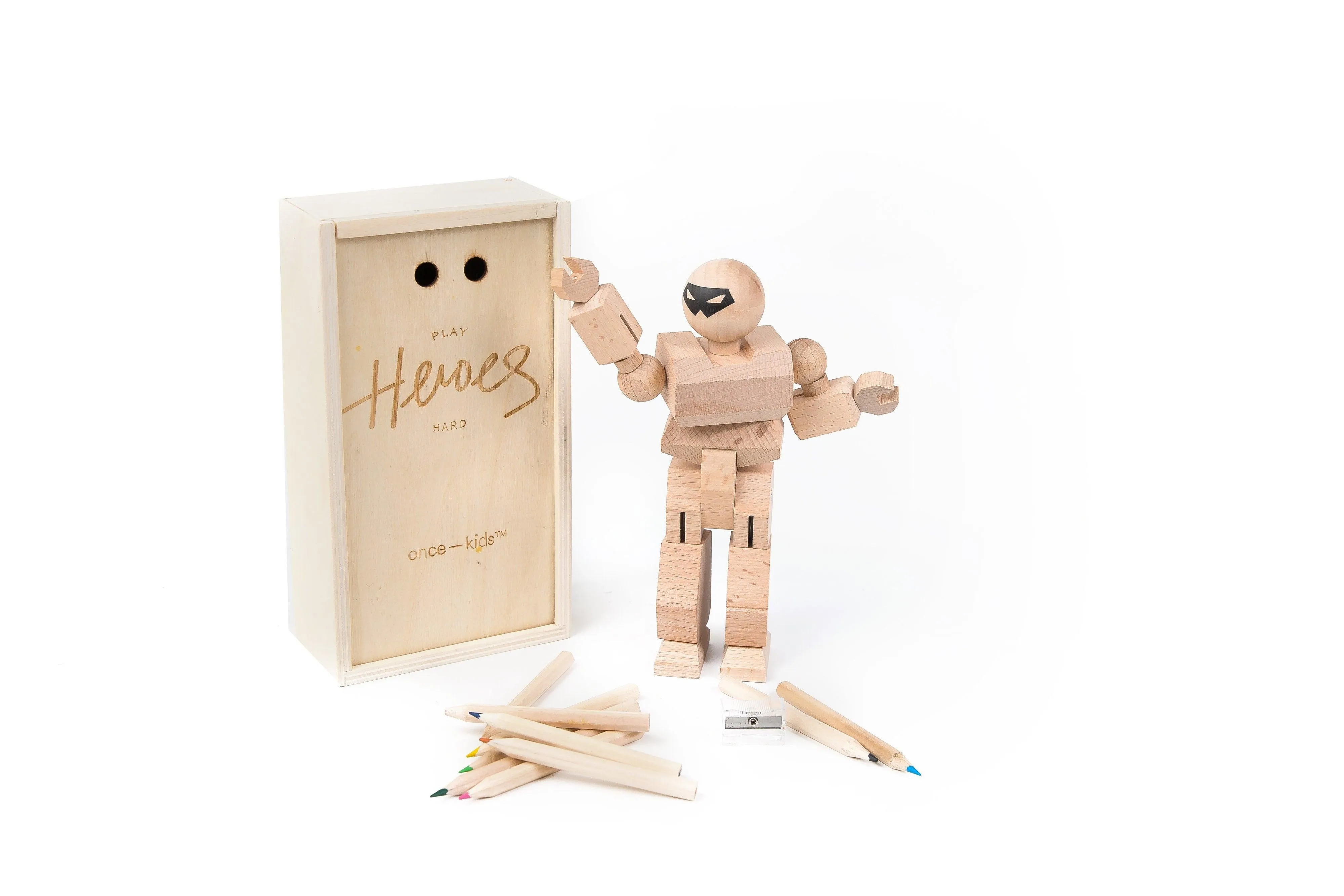 Make Your Own Wood Action Figure Color Kit