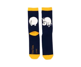 Moomintrolls Butt Men Socks - Navy