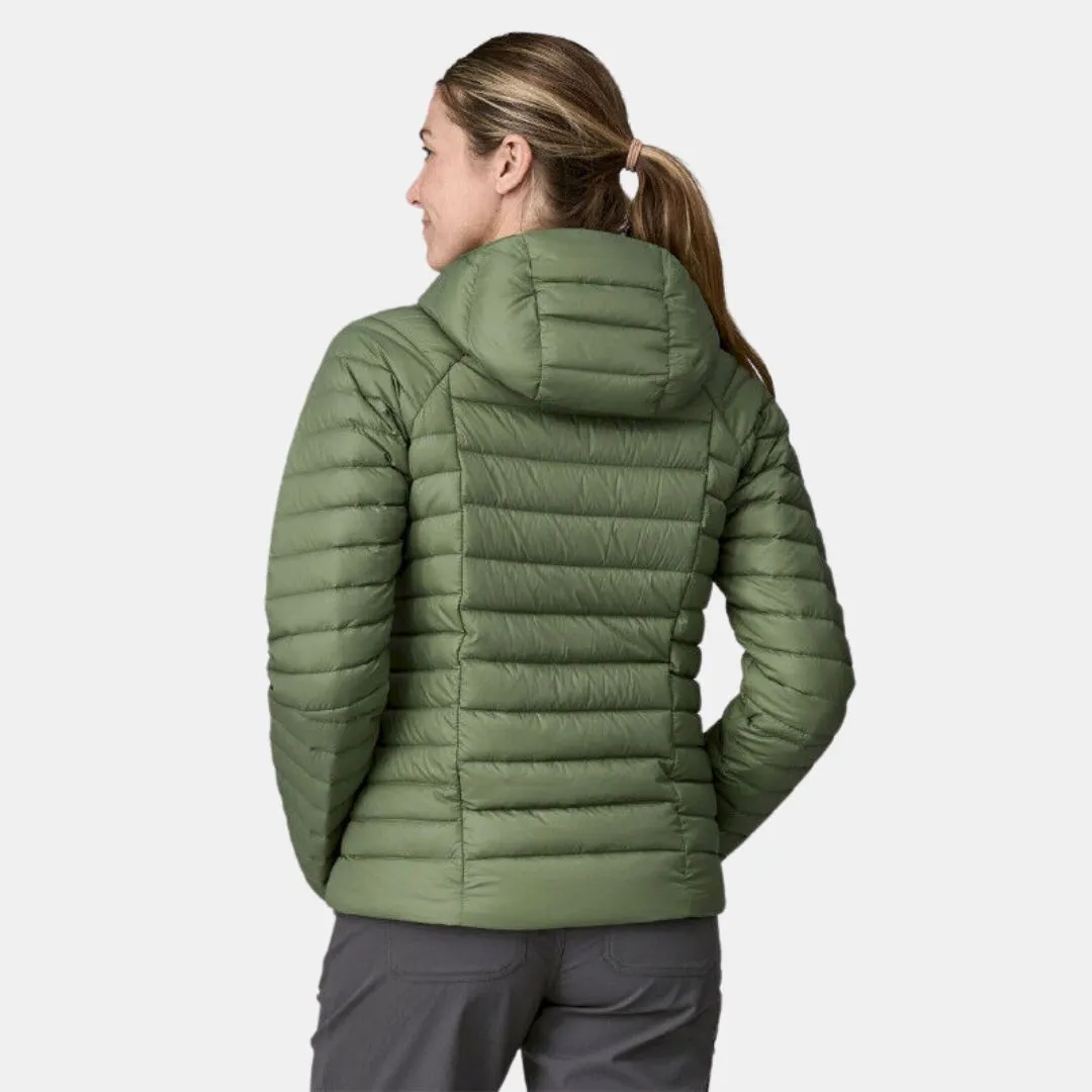 Patagonia Women's Down Sweater Hoody Jacket Terrain Green