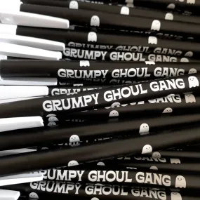 "Grumpy Ghoul Gang" Ballpoint Pen (Krystan Saint Cat)