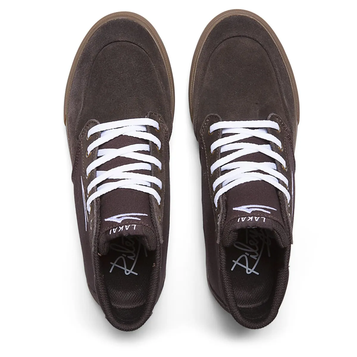 Riley 3 High - Chocolate/Gum Suede