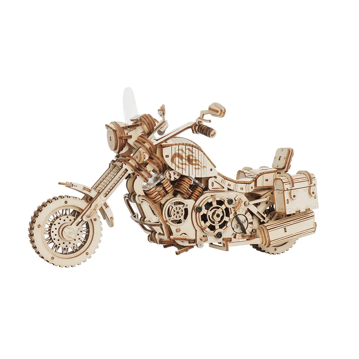 ROKR Cruiser Motorcycle LK504 3D Wooden Puzzle