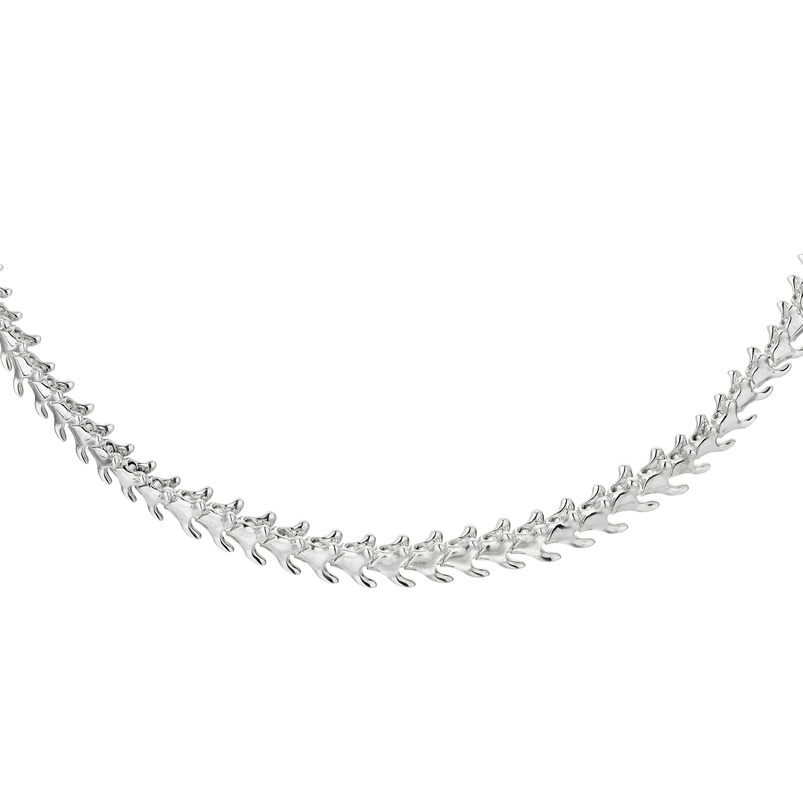 Serpent's Trace Choker - Silver