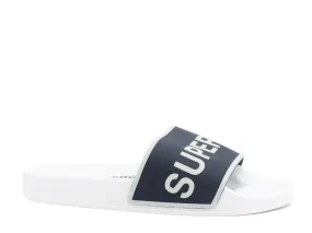 SUPERGA 1908-PUU Ciabatta White Navy S711B3W