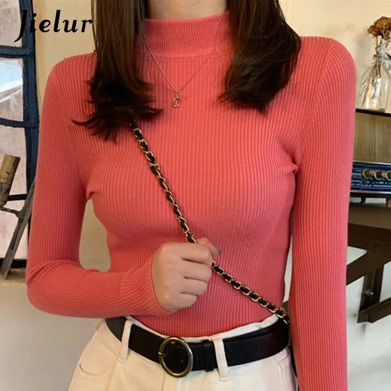 Turtleneck Women Knitted Sweaters