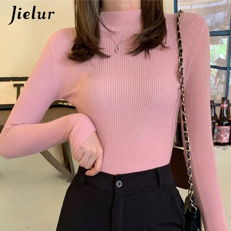 Turtleneck Women Knitted Sweaters